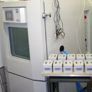 Environmental chamber used for pressure sensor calibration and testing
